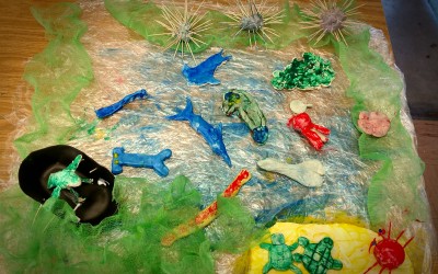 Winner: “Creatures in the Sea” By Webster MS (Older Student Division)